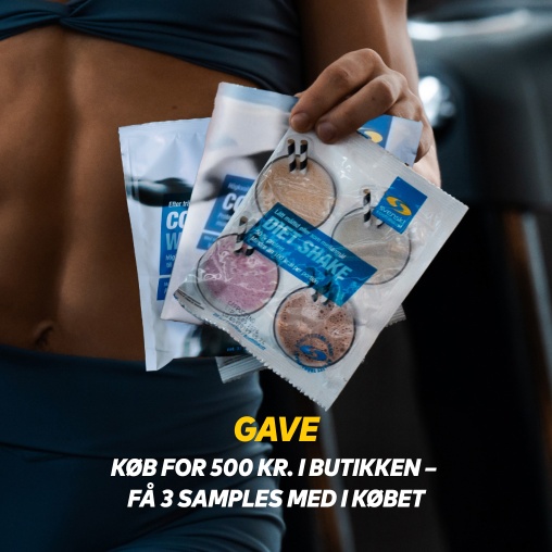 Køb for 500 kr. i butikken, få 3 samples